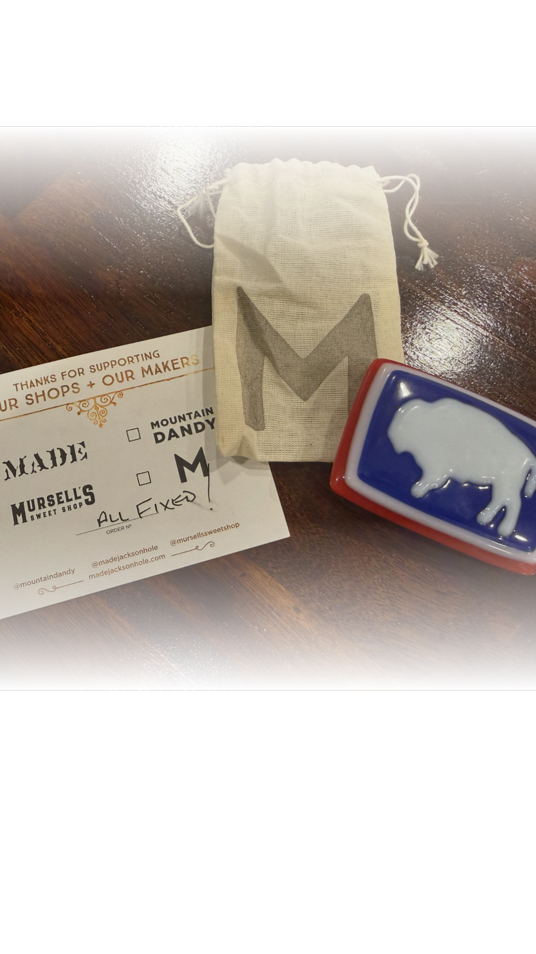 A customer commended Made Jackson Hole for its exceptional service after the shop repaired and returned a damaged glass belt buckle free of charge within two weeks.
