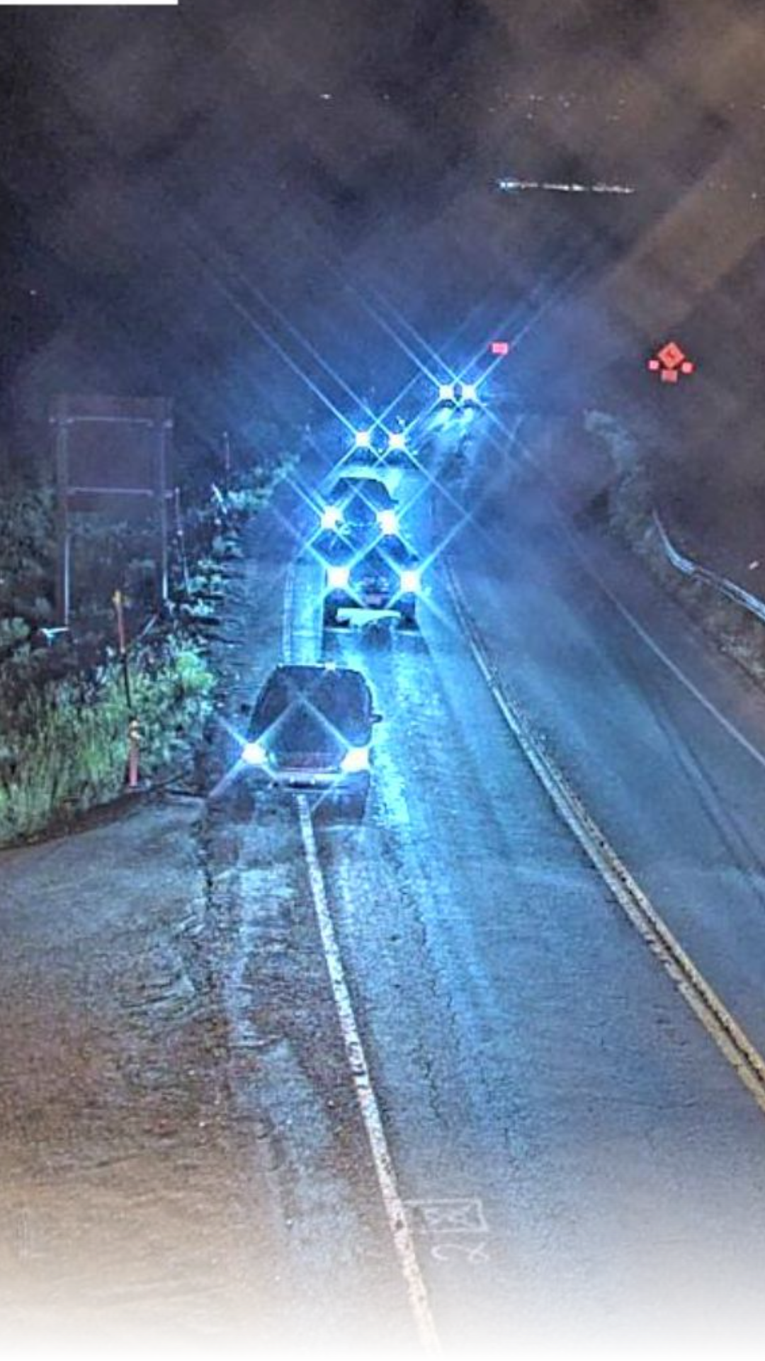 Emergency crews airlifted a minor with severe injuries following a wreck on the Pass yesterday evening. A dog that went missing after the accident has been located.