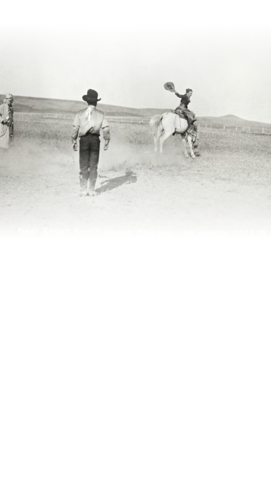 We’re in the heart of rodeo season and here is some Montana rodeo history for you! Fannie Sperry Steele was a world-champion bronc rider and licensed hunting guide from Montana. Her career spanned decades of rodeo competition and ranching, earning her a spot in the state's gallery of distinguished citizens.