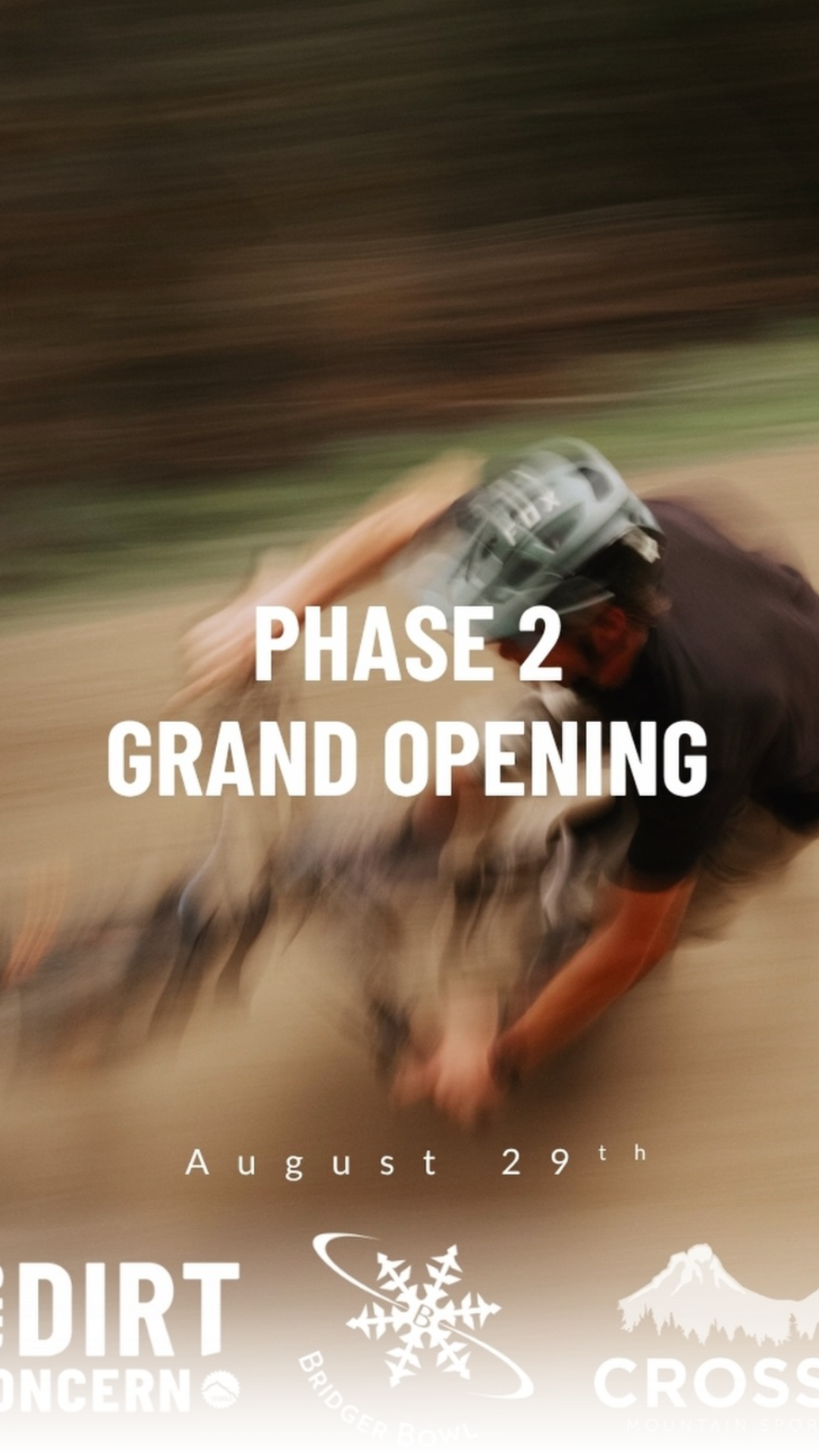 The Dirt Concern is hosting a grand opening for new mountain bike trails at Crosscut on August 29. The celebration includes food, beer from Mountains Walking Brewery, and prize giveaways starting at 11 a.m.