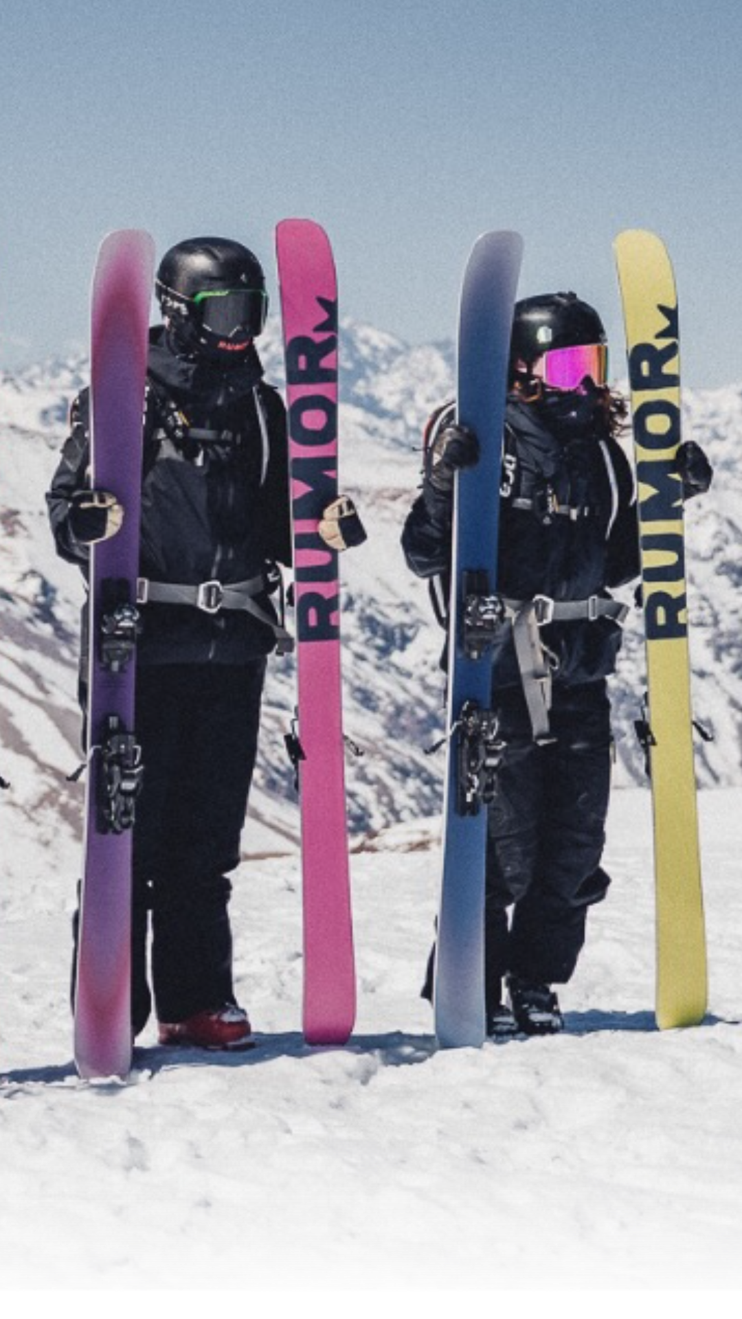 New woman-owned ski brand, Rumor Ski, rethinks traditional design standards for women. The new brand focuses on technical builds that move away from industry stereotypes.