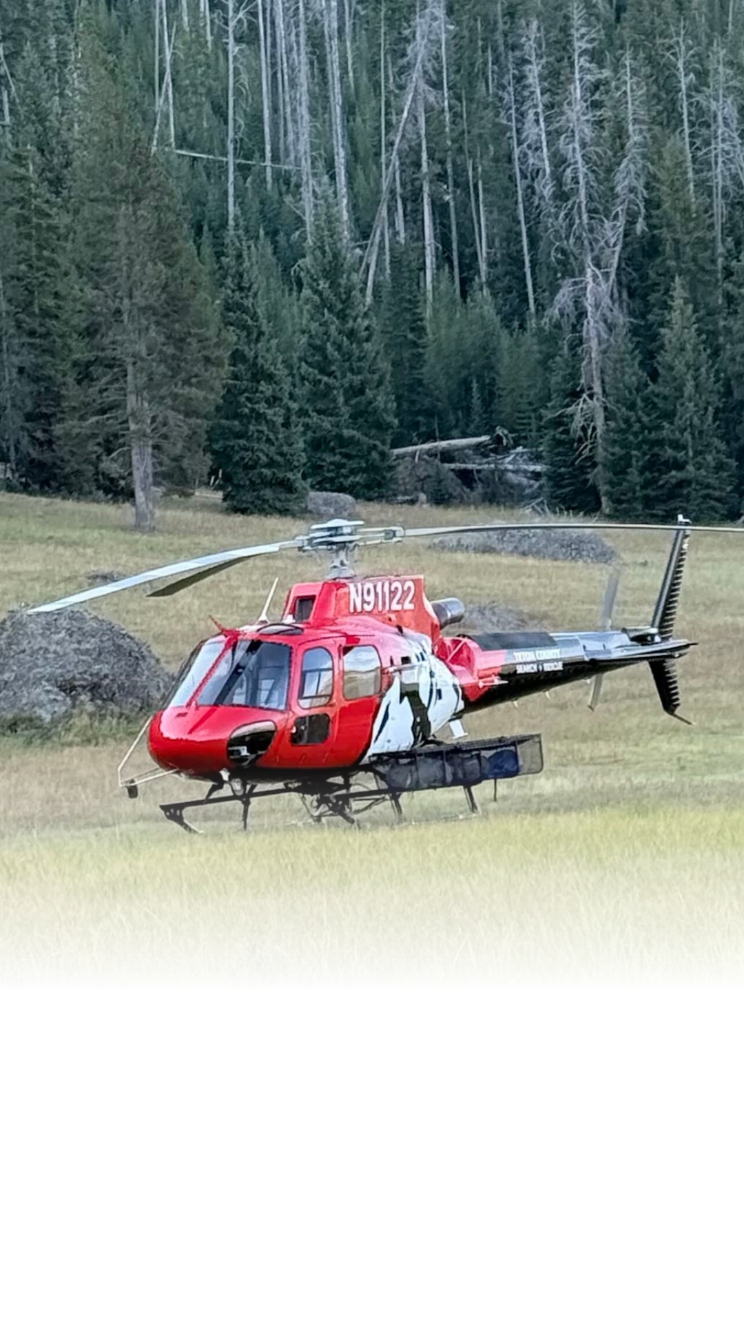 Rescuers airlifted two backpackers from the Thorofare after a bear encounter left the pair lost and without supplies. The hikers were found deep in the wilderness several days after losing their gear.