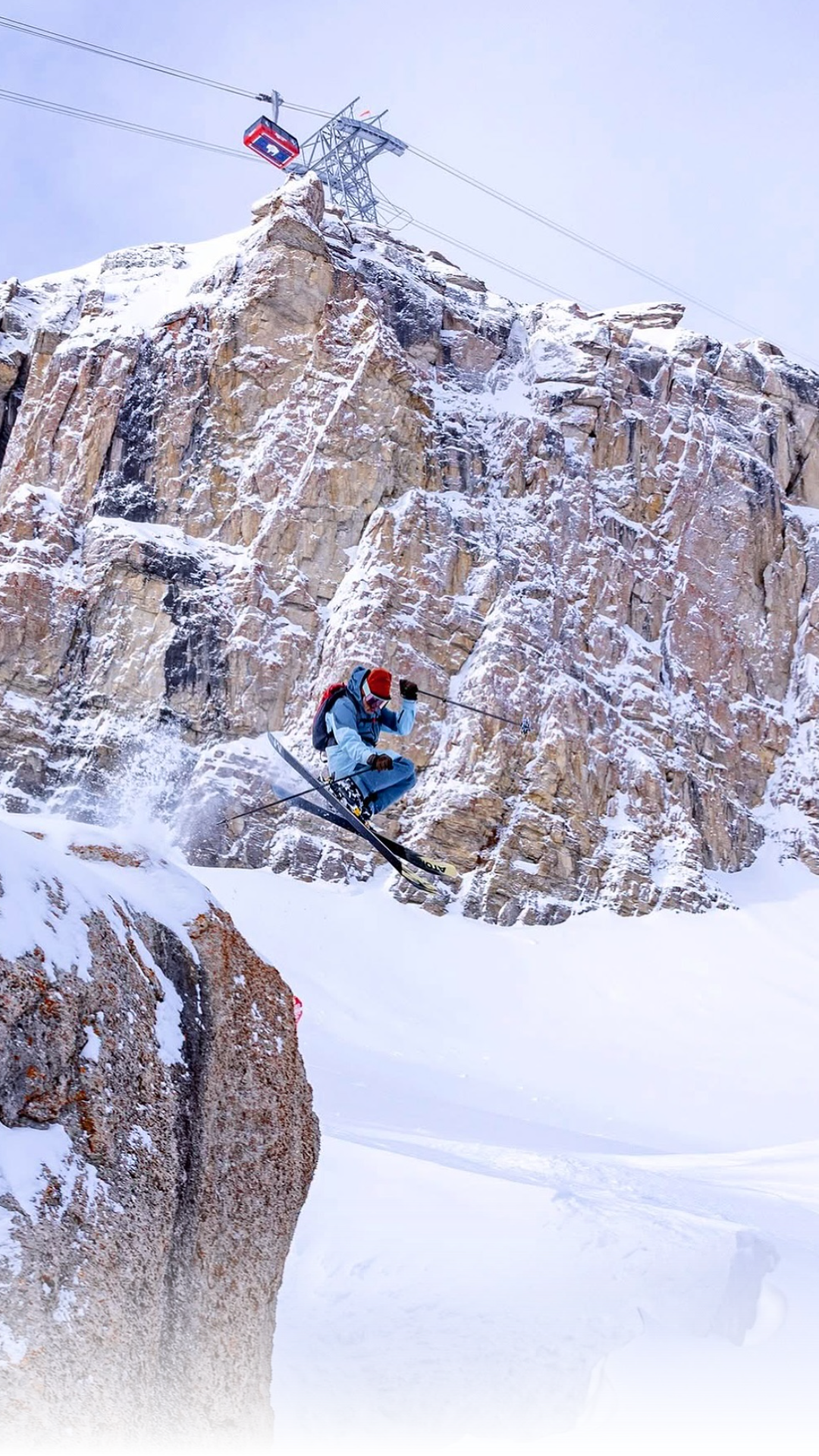 Jeff Leger, better known as Dr. Huckinstuff, handles the morning snow reports at the Village. The veteran local skier translates mountain weather data for the resort every day before the sun comes up.