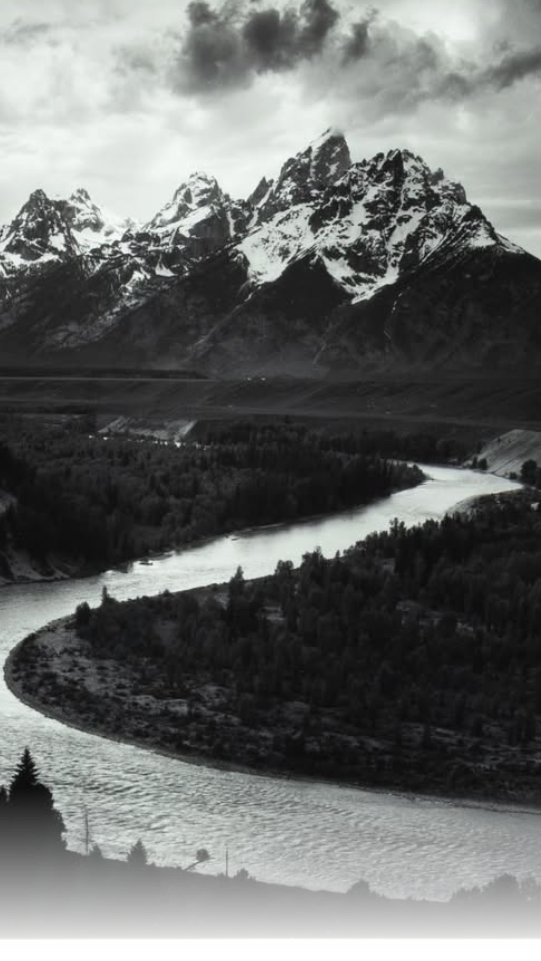 Iconic 1942 Ansel Adams photograph of the Snake River and the Tetons goes up for bid during the Jackson Hole Art Auction on September 19. Experts expect the piece to sell for at least $25,000.