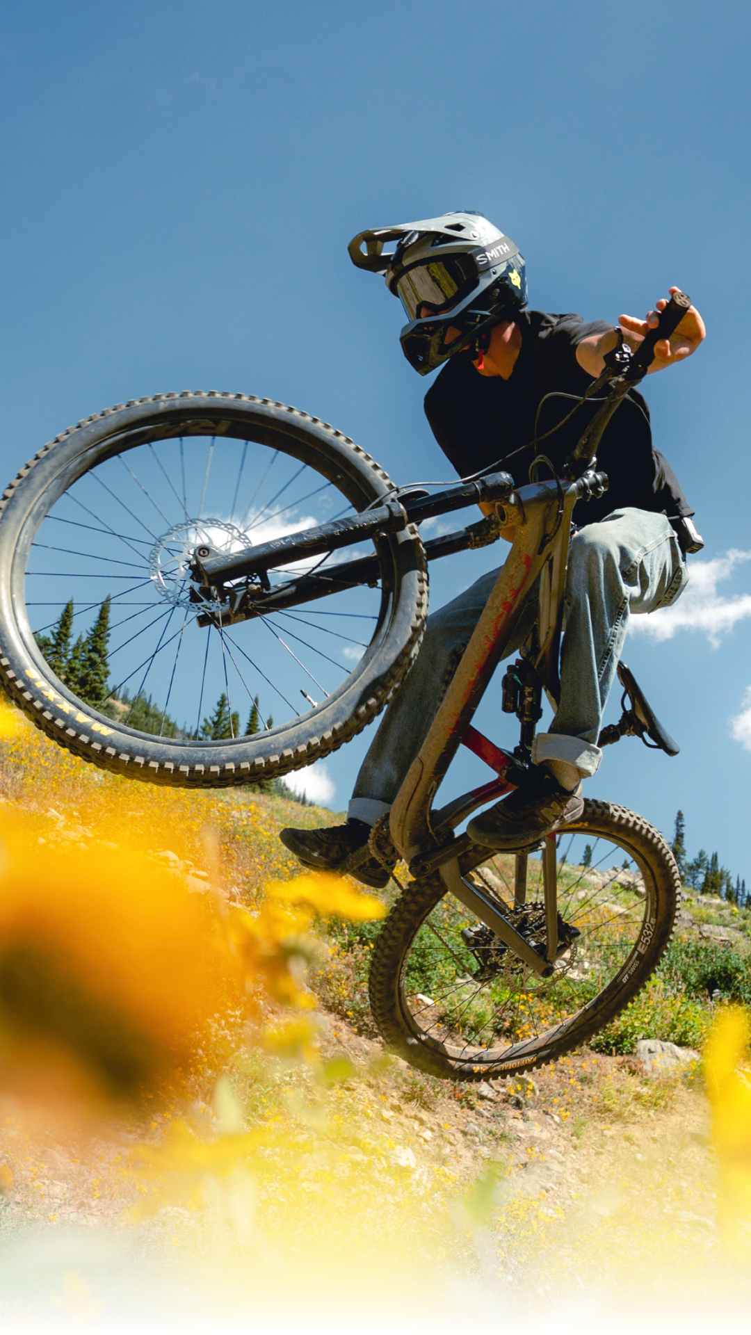 Grand Targhee opened Upper s’Kitty and the lower mountain States Cup track this past weekend. Trail crews recently finished work on these sections for the summer season.
