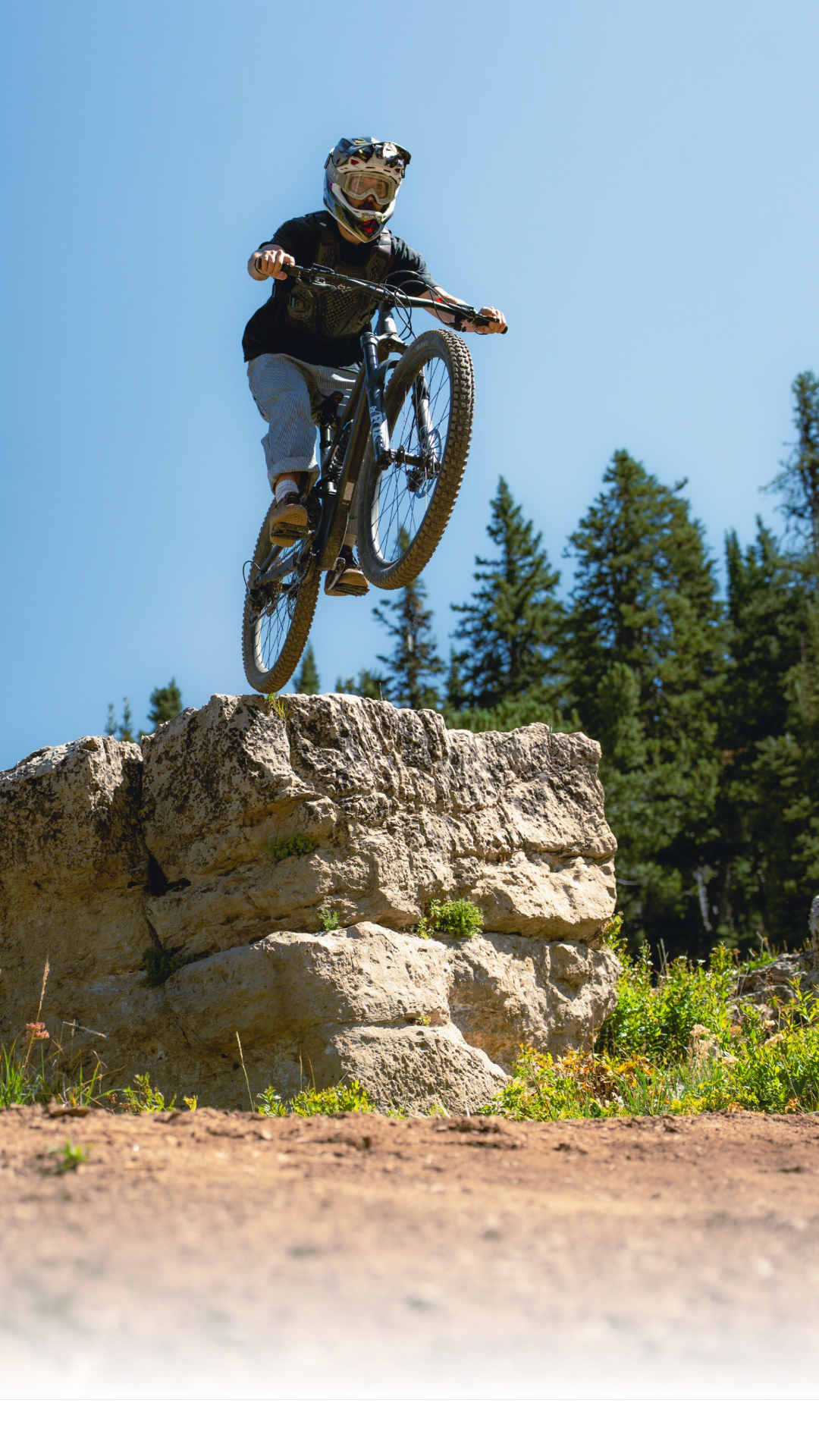 Grand Targhee opened a new bike park trail called Short Bones. Riders should check the features and landings before their first run.