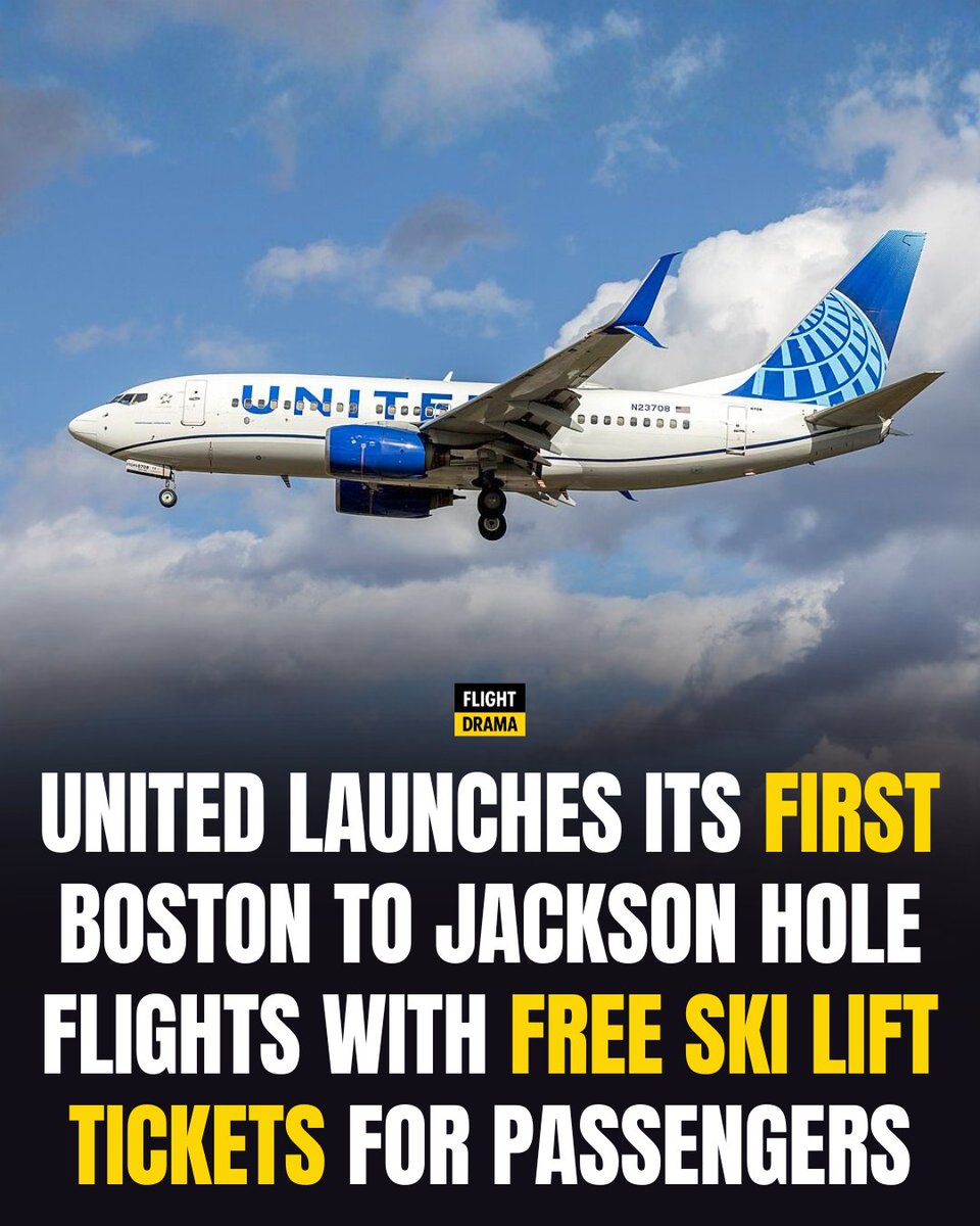 United will fly direct from Boston to Jackson on Saturdays between February 13 and March 20. Passengers on these flights get a free same-day lift ticket and gear rental at JHMR.