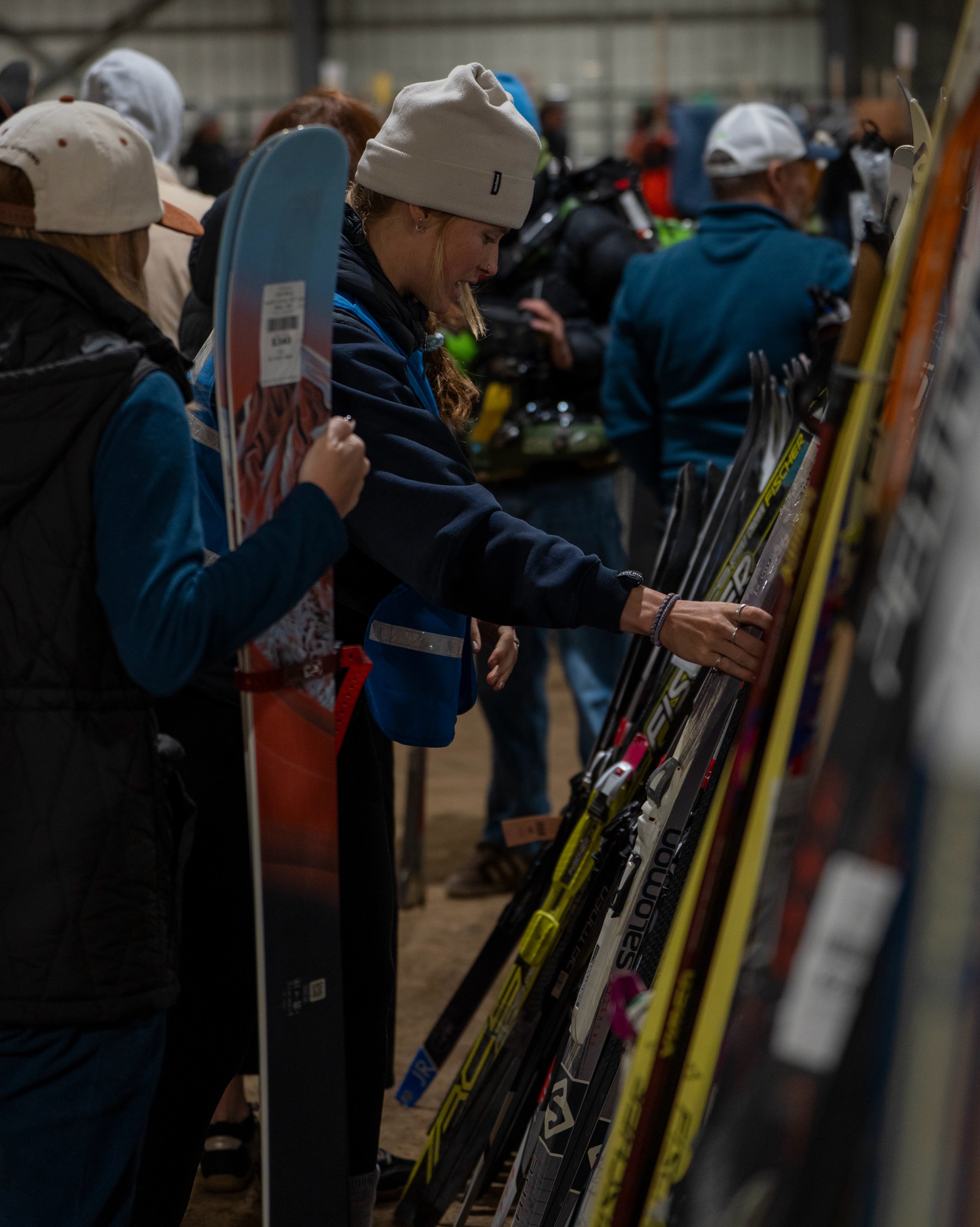 The Jackson Hole Ski and Snowboard Club held its annual gear swap over the weeken, drawing large crowds to support local youth athletes. Some dedicated shoppers even camped out overnight to secure the best deals on winter equipment.