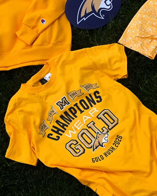 There are only 23 days until Gold Rush... But who's counting, right?🫣🤐 Shop for all of your favorite gold Bobcat items online or in store, just make sure to get them while they last! Shop 👇