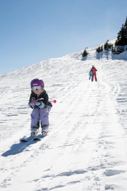 Bridger Ski Foundation is enrolling young athletes for its club team at Bridger Bowl. Intermediate skiers between ages 7 and 11 can develop all-mountain skills to prepare for competitive racing and freestyle programs.