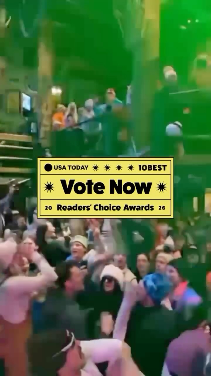 For 10 years running, the Mangy Moose has been named one of America’s Best Après-Ski Bars. And this year’s nomination is extra special because we’re celebrating 60 years at the base of the Tetons! Help us make our 60th season one for the books by voting the Mangy Moose the #1 Après-Ski Bar in America!
