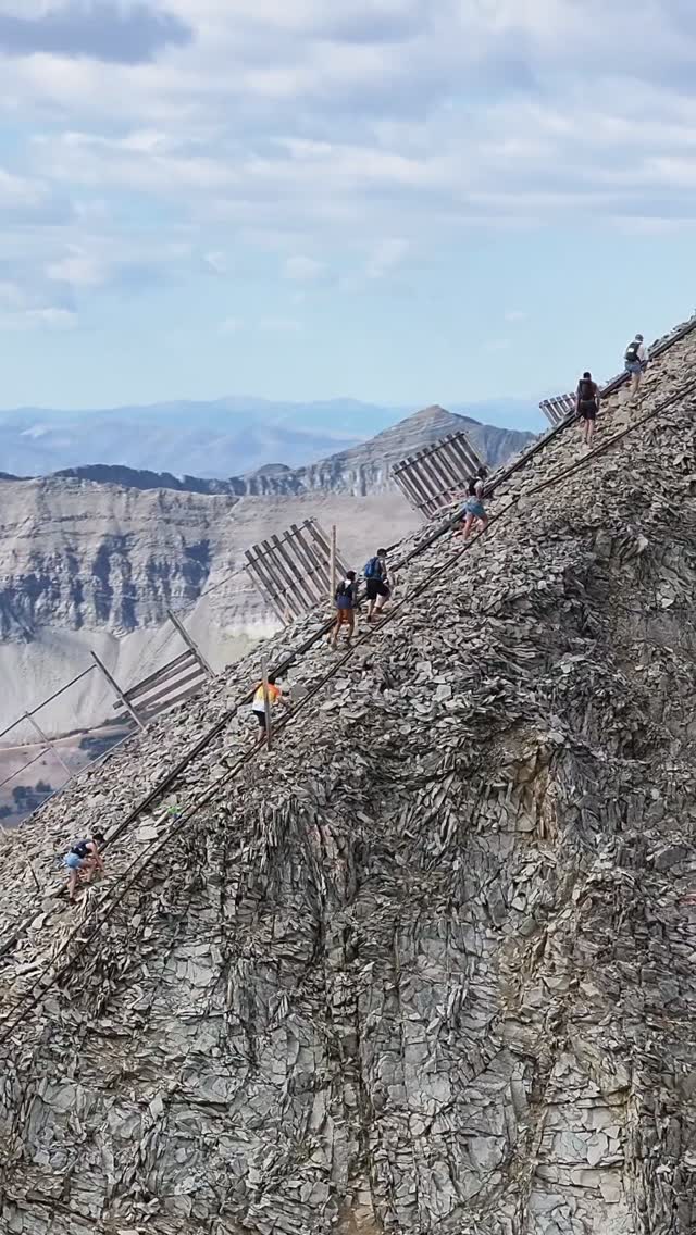 Nearly 400 runners finished the vertical race to the top of Lone Peak on Friday. The course covered nearly three miles of steep uphill climbing at Big Sky Resort.