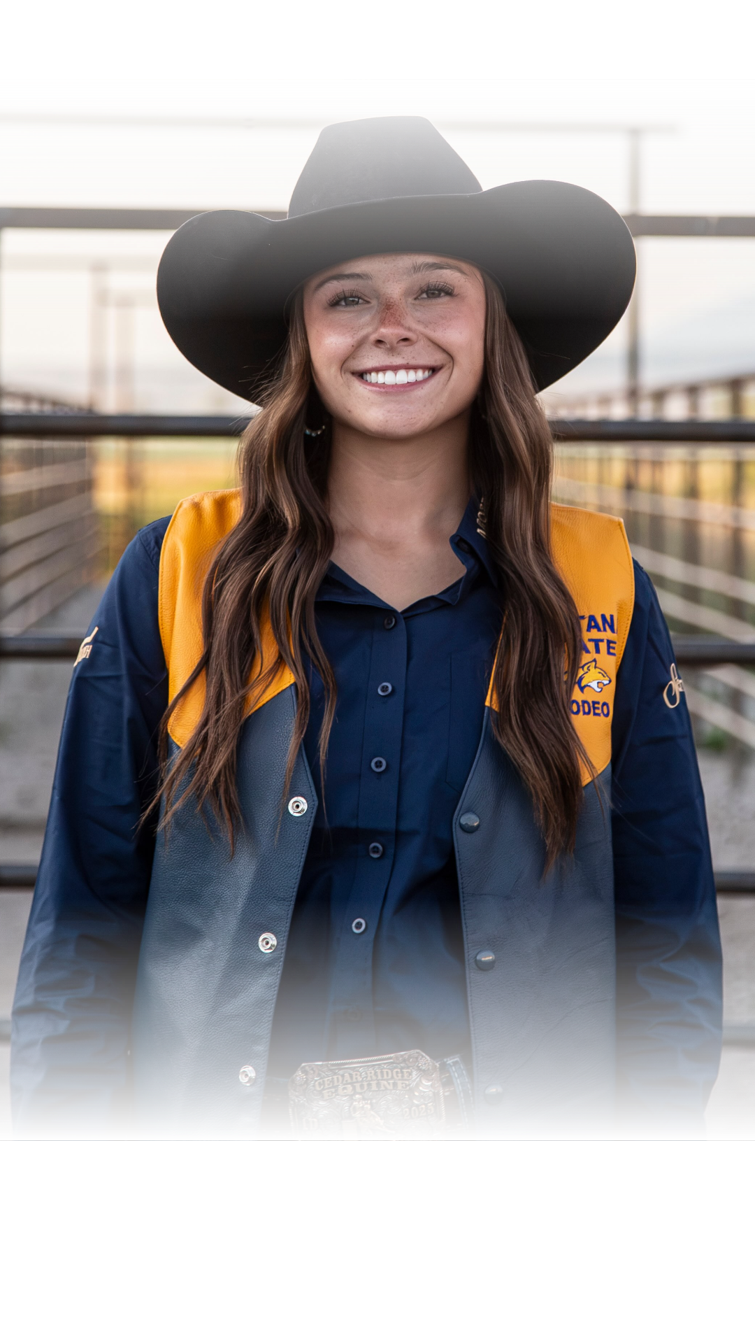 Vivian Ripley joined the MSU rodeo team to compete in barrel racing with her horse, Warrior. The longtime local rider will study equine science while representing the Bobcats.