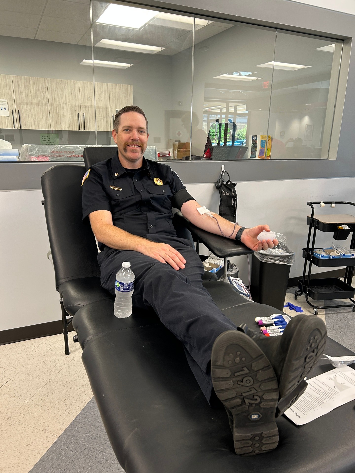 Bozeman officers arrested a driver with ten previous license convictions during a week involving over 1,200 service calls. The department also collected 48 units of blood during an annual charity drive with local firefighters.