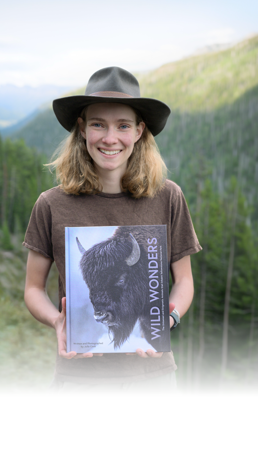 Julia Cook’s photography book, Wild Wonders, is now stocked at Yellowstone General Stores and Yellowstone Forever locations. The collection features images of the park's local wildlife.