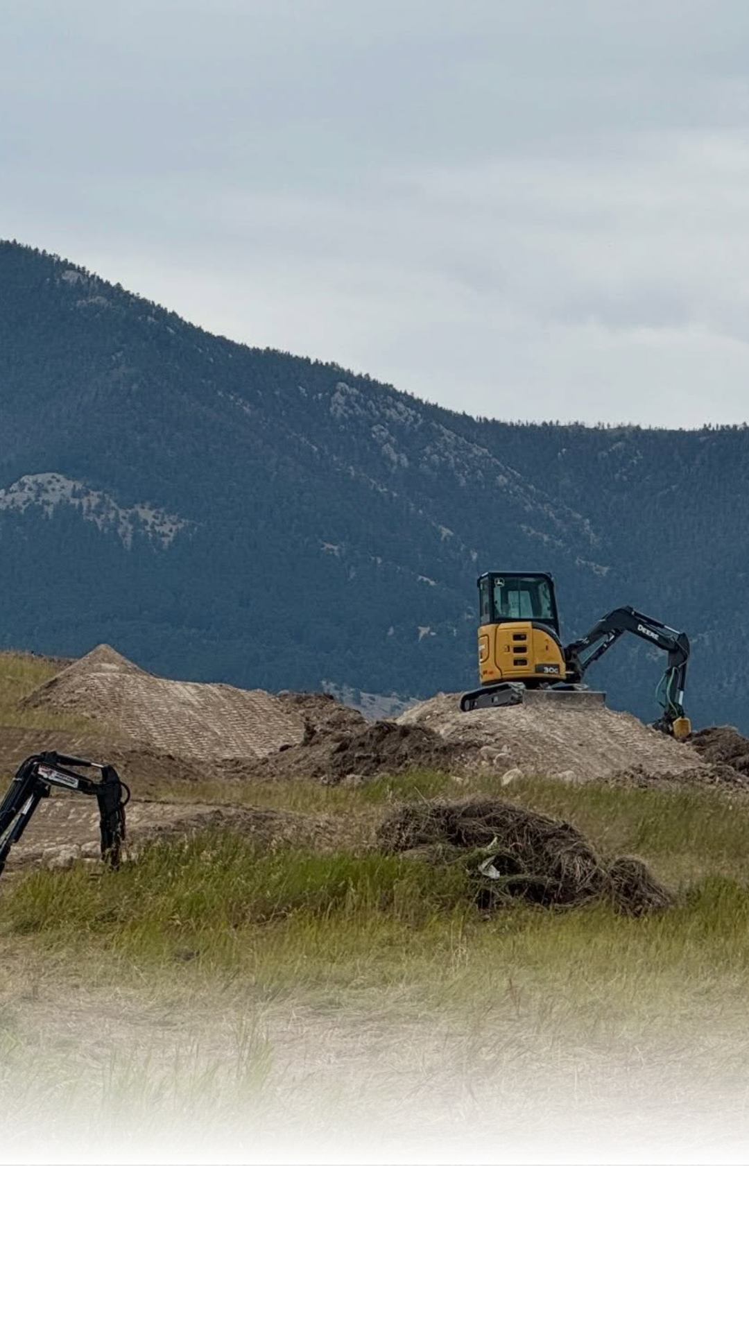 Construction is moving forward on the new bike park. The facility features dirt jumps and flow trails built by Terraflow Trails, Integrated Trail Lab, and the Gallatin Valley Land Trust.