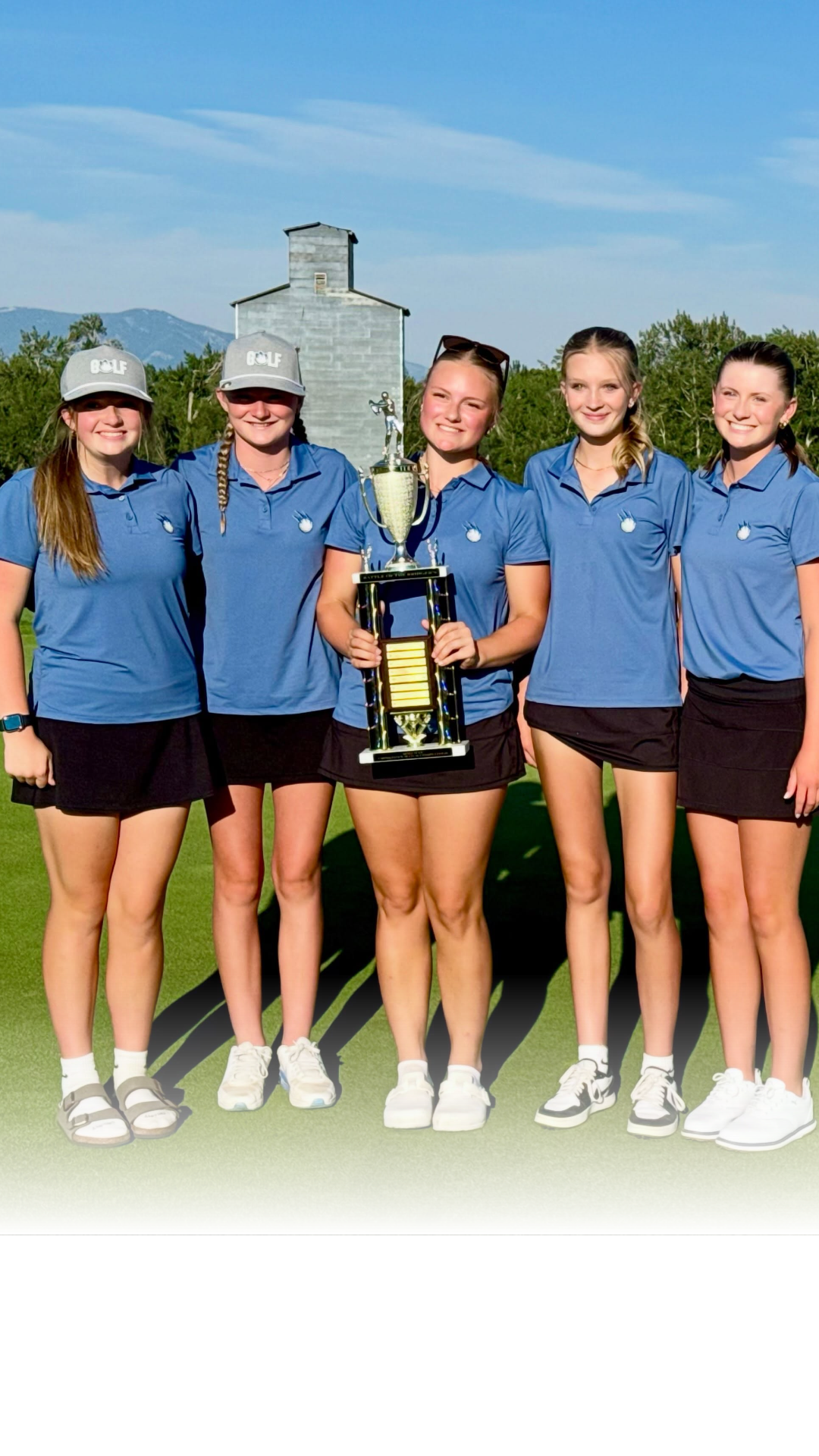 Gallatin High School girls varsity golf won its first tournament of the season. The roster features five underclassmen.