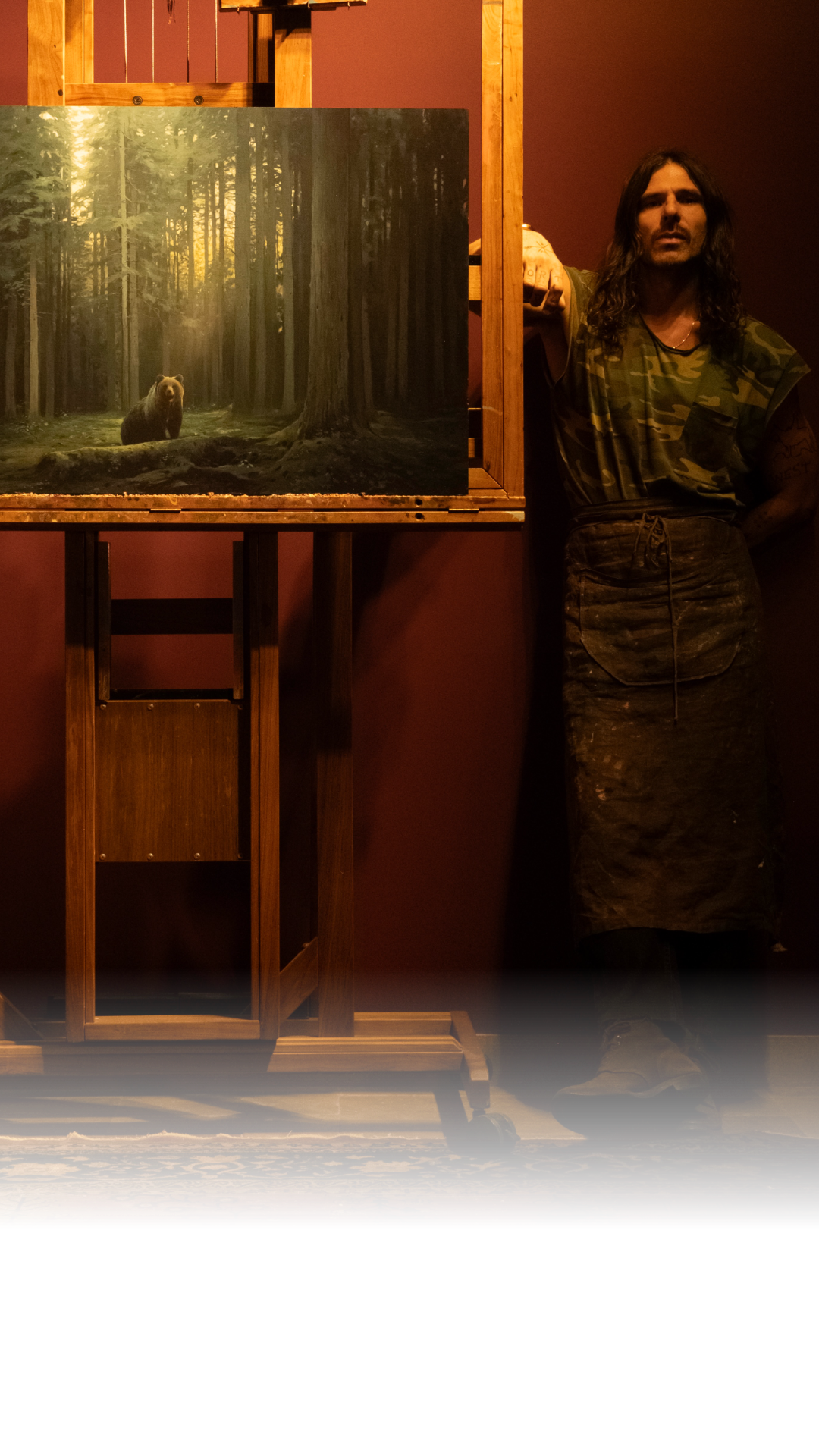 Mark Maggiori is auctioning his original work titled Mathó during his individual exhibition on September 18 for the Jackson Hole Art Auction.