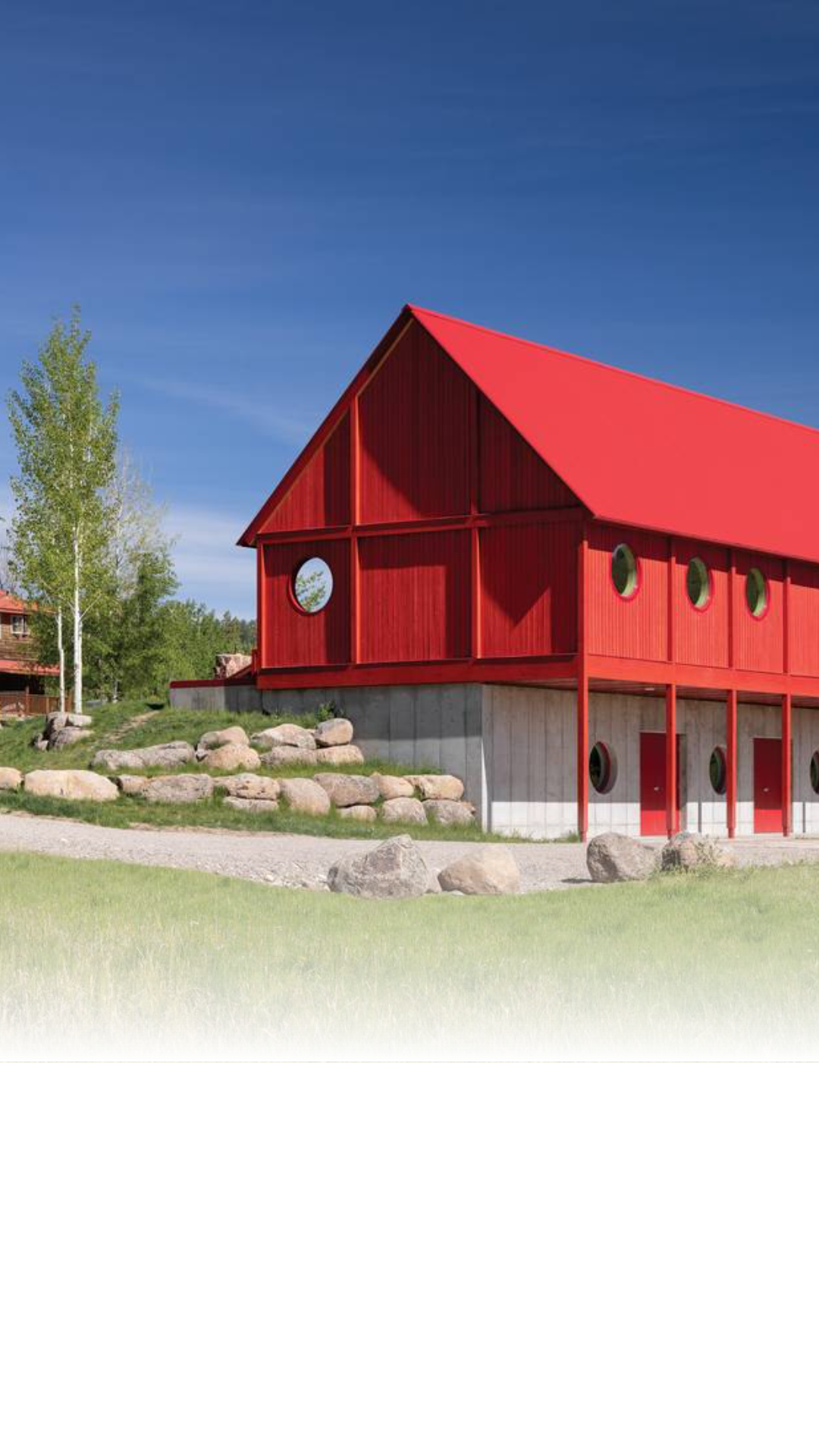 The new Red Top Meadows facility in Jackson avoids a clinical feel, using design to connect young residents with the surrounding landscape during their treatment.