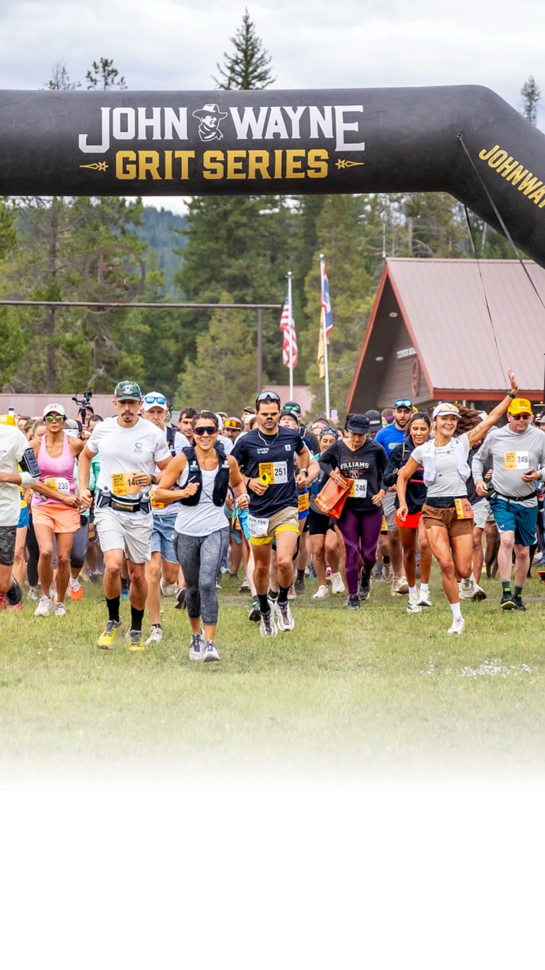 The John Wayne Grit Series cancer fundraiser held its sold out trail run at Turpin Meadow Ranch.
