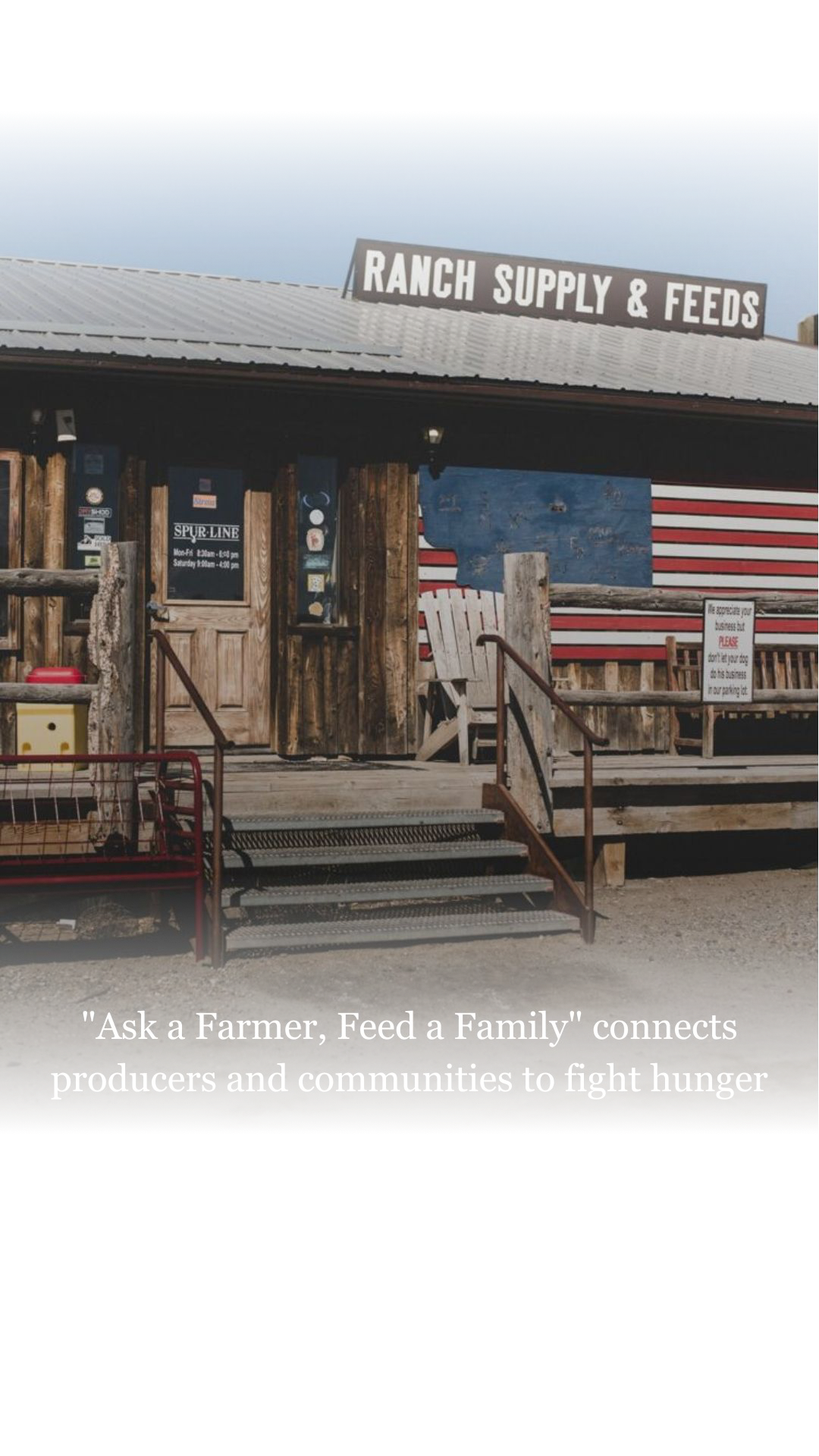 The Montana Farm Bureau Federation created a new initiative to support local food banks and producers during the summer. The program encourages public donations while fostering communication between agriculturalists and consumers.