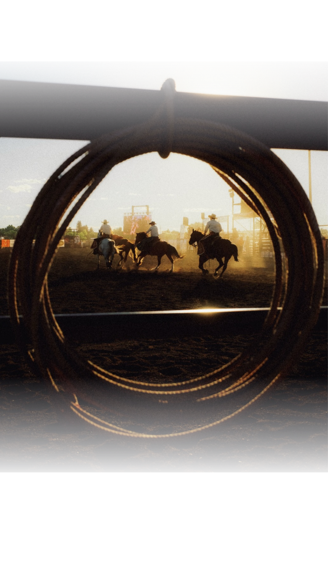 Summer rodeo season at Valley View Rodeo…Looking through the lariat, felt like stepping into an older Montana. Dust hanging in the evening light, the valley easing into another rodeo night, with Dean Martin drifting thro