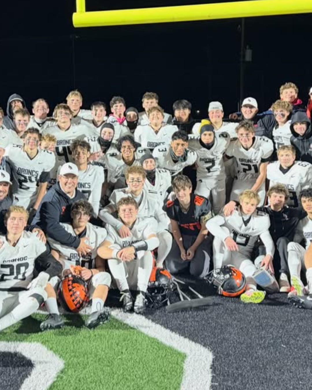 "Thanks for a great season. Didn’t go our way tonight. Grateful for these young men. Embrace the suck. Be men. On to the next." --Coach Keith Johnson.
