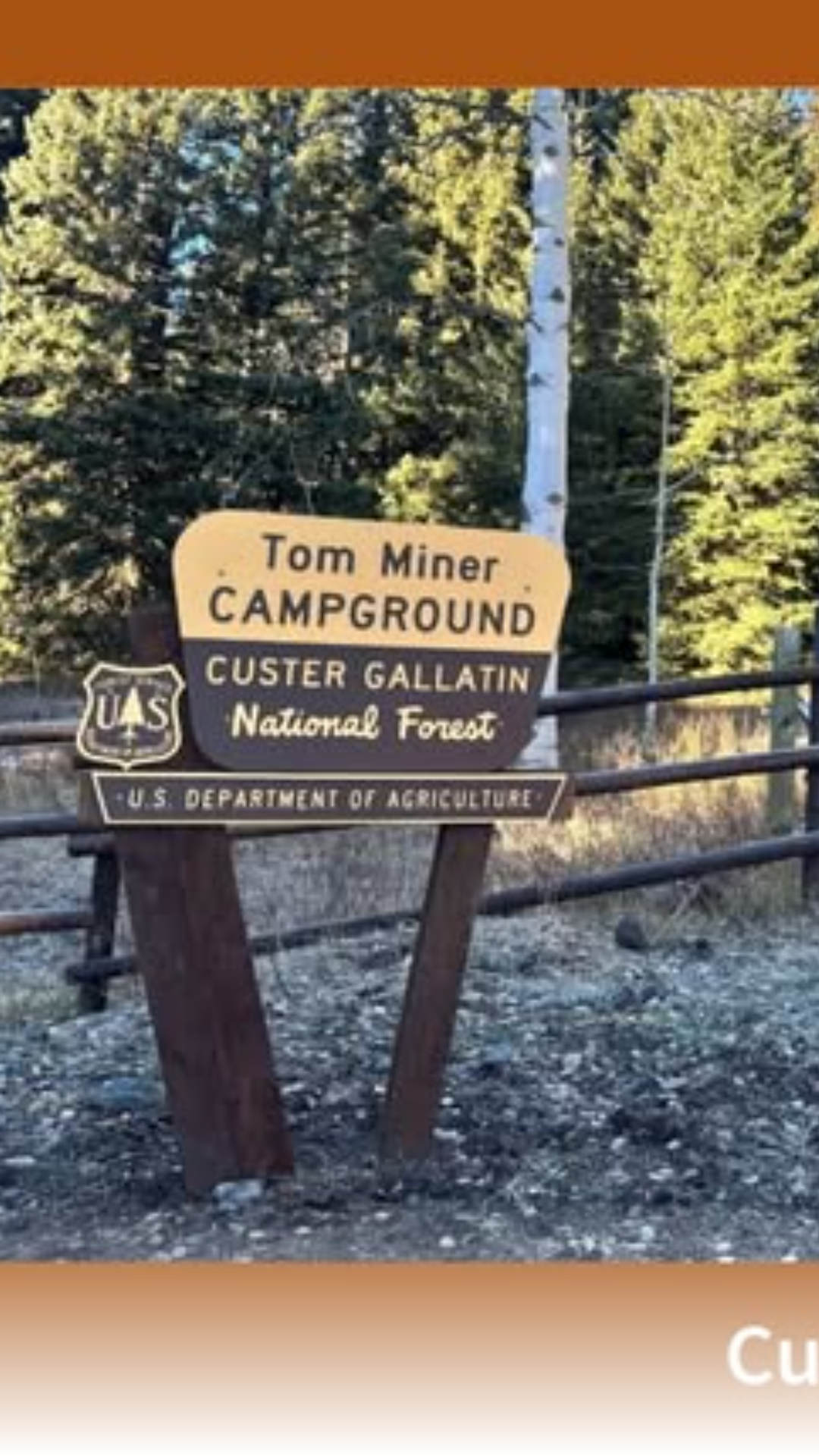 Tom Miner Campground is closed while crews manage trees rotting from root disease. Nearby trails remain accessible, and campers should head to Eagle Creek or Canyon Campground instead.