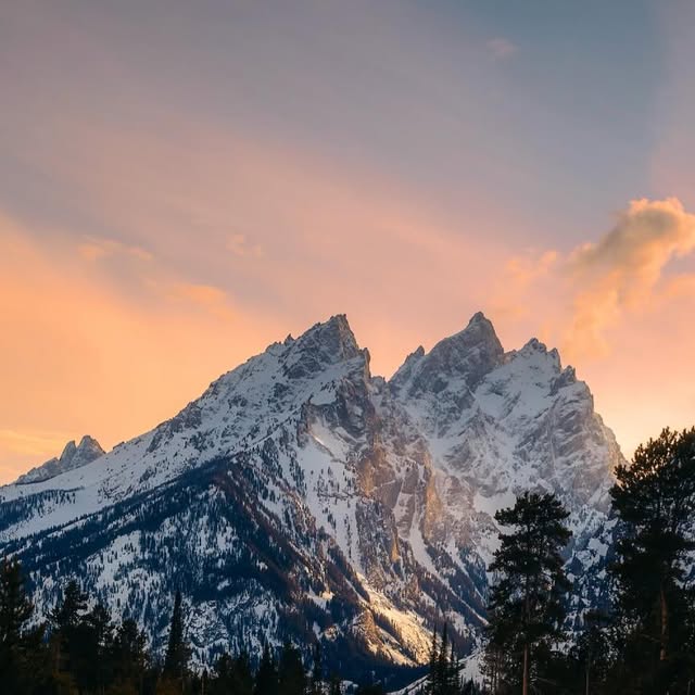Every spring in @grandtetonnps they start to wake the roads back up, pushing snow to the sides. For a moment, right in between seasons, the road stays closed to cars and open to everything else. 📸 @haydlynch