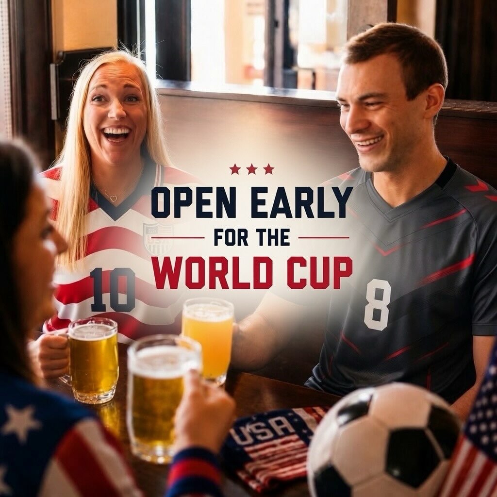Sidewinders Jackson will be opening early for the World Cup starting today at 10:00 AM with Spain vs. Cabo Verde and Wednesday at 11:00 AM for Portugal vs. DR Congo! Come watch the games at your World Cup Headquarters⚽️⚽️