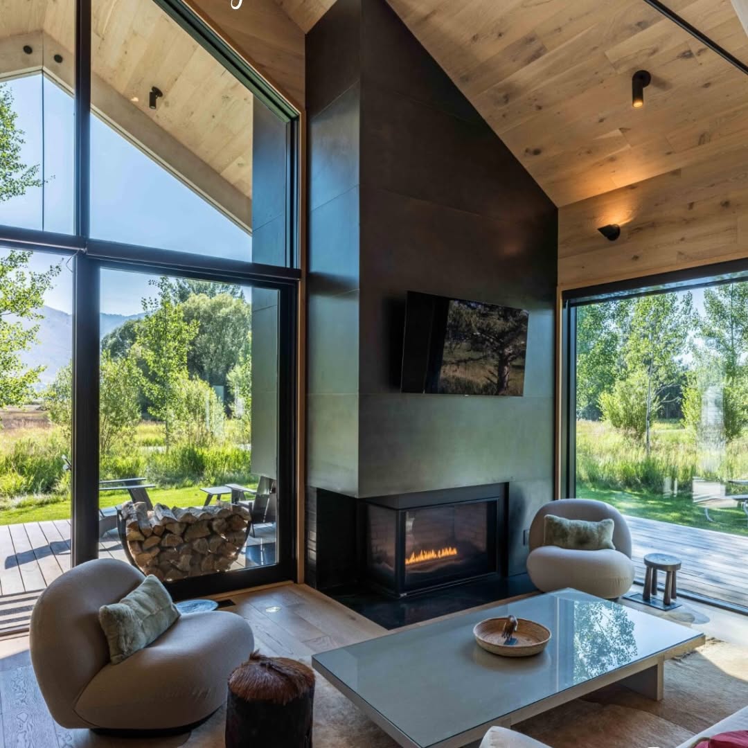 Hello to S Park Ranch Road. Located on 2.5 acres with live water, mountain views, and plenty of privacy, this beautifully designed 3-bedroom, 3-bath home is built with clean, modern lines and natural materials. $6m.